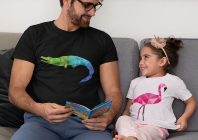 Mockup Shirts Krokodil Flamingo - ***NEU*** Tierische Shirts